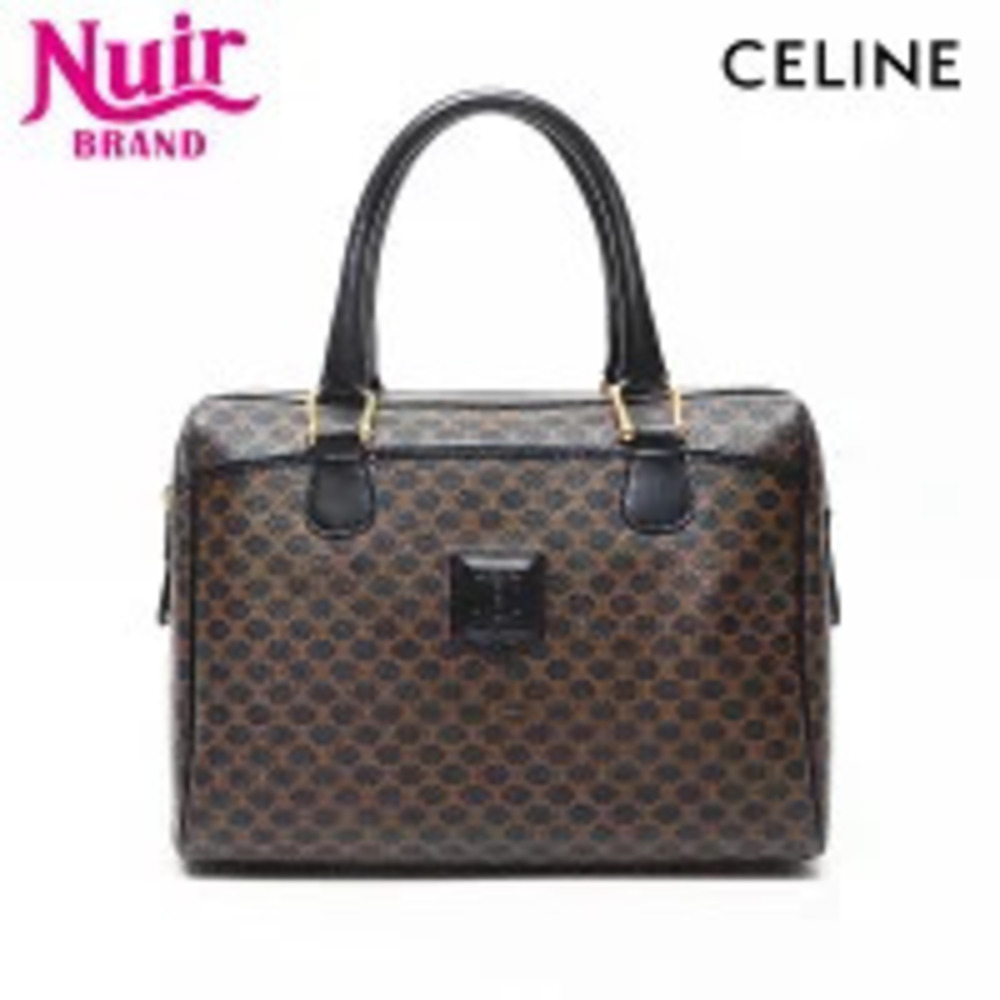 Celine Macadam Handbag Black